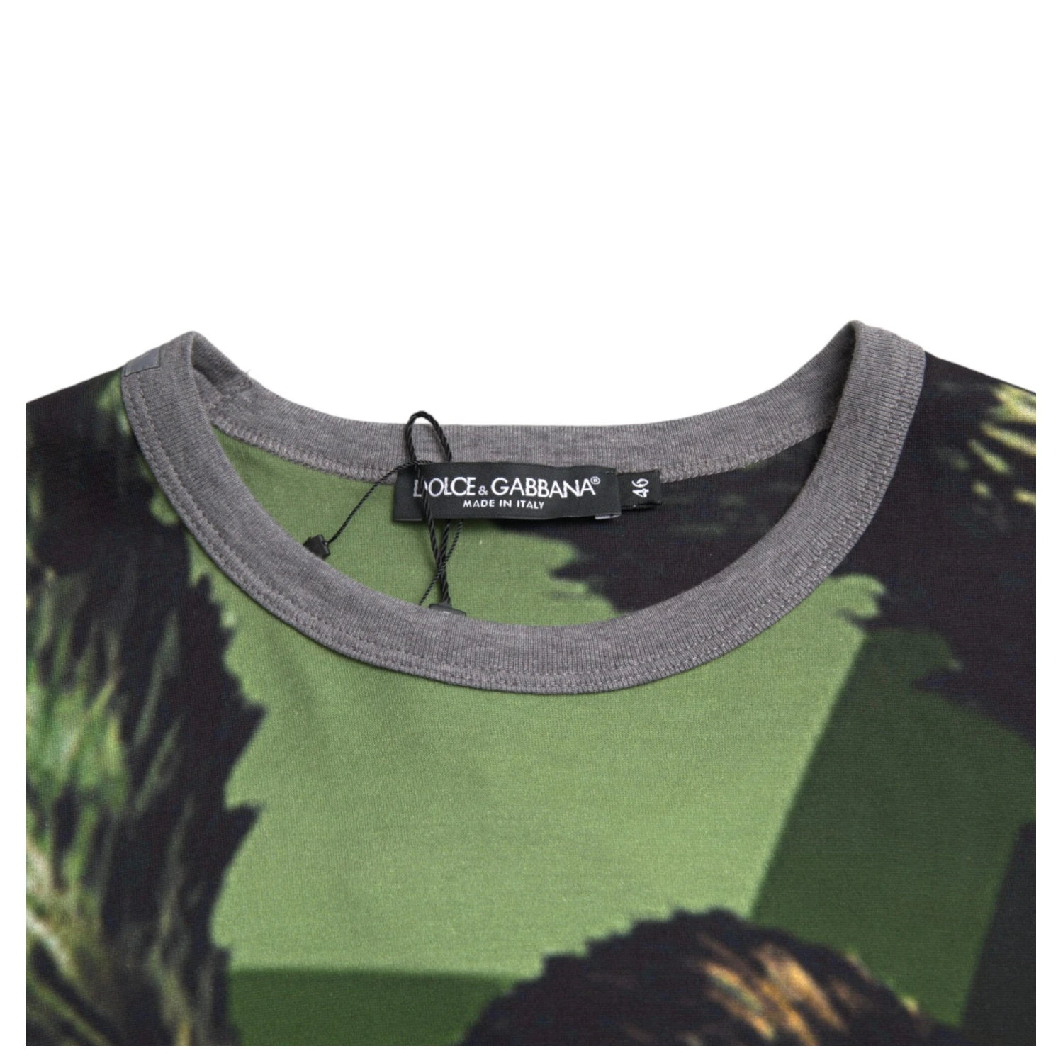 Green Gorilla Cotton Short Sleeves T-shirt
