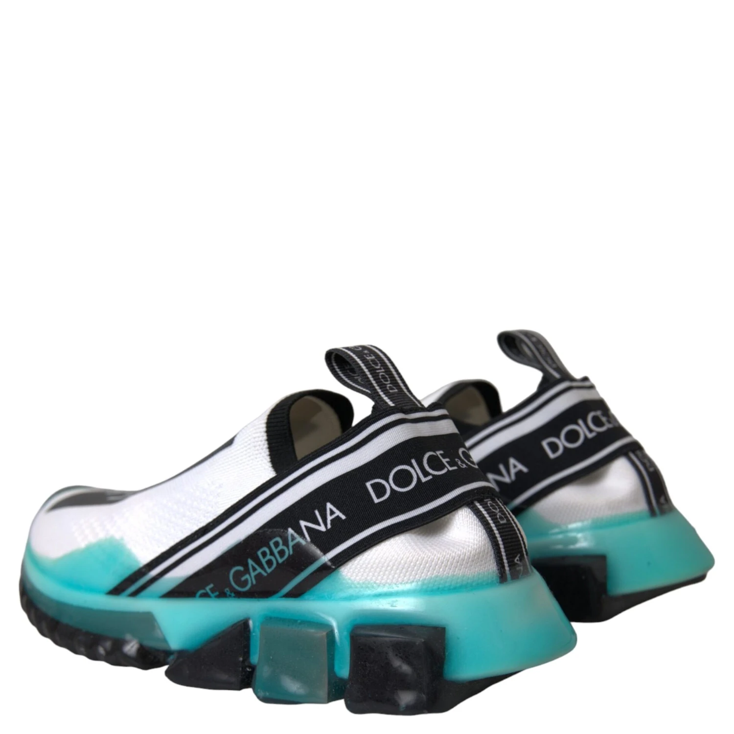 Black White Blue Slip On Sorrento Sneakers Shoes