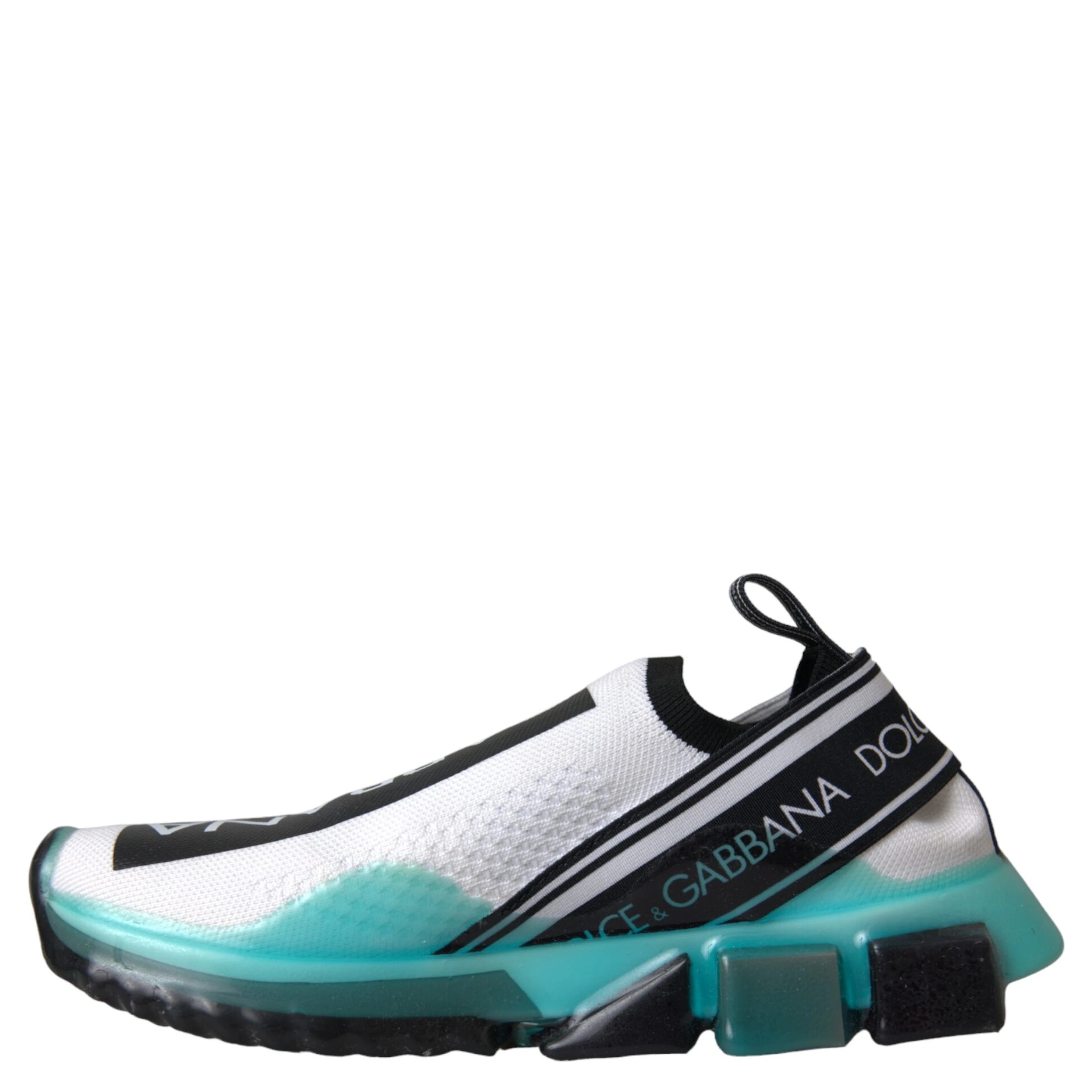 Black White Blue Slip On Sorrento Sneakers Shoes