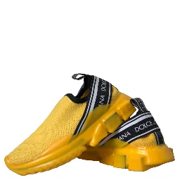 Yellow Sorrento Slip On Sneakers Women Shoes