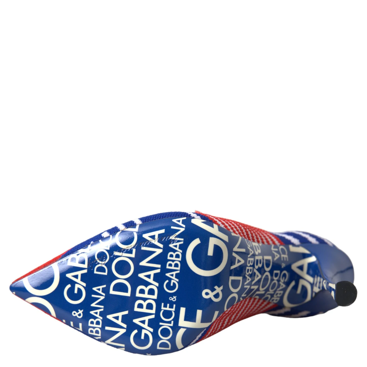 Red Blue Stretch Sock Style Short Boots Logo Shoes
