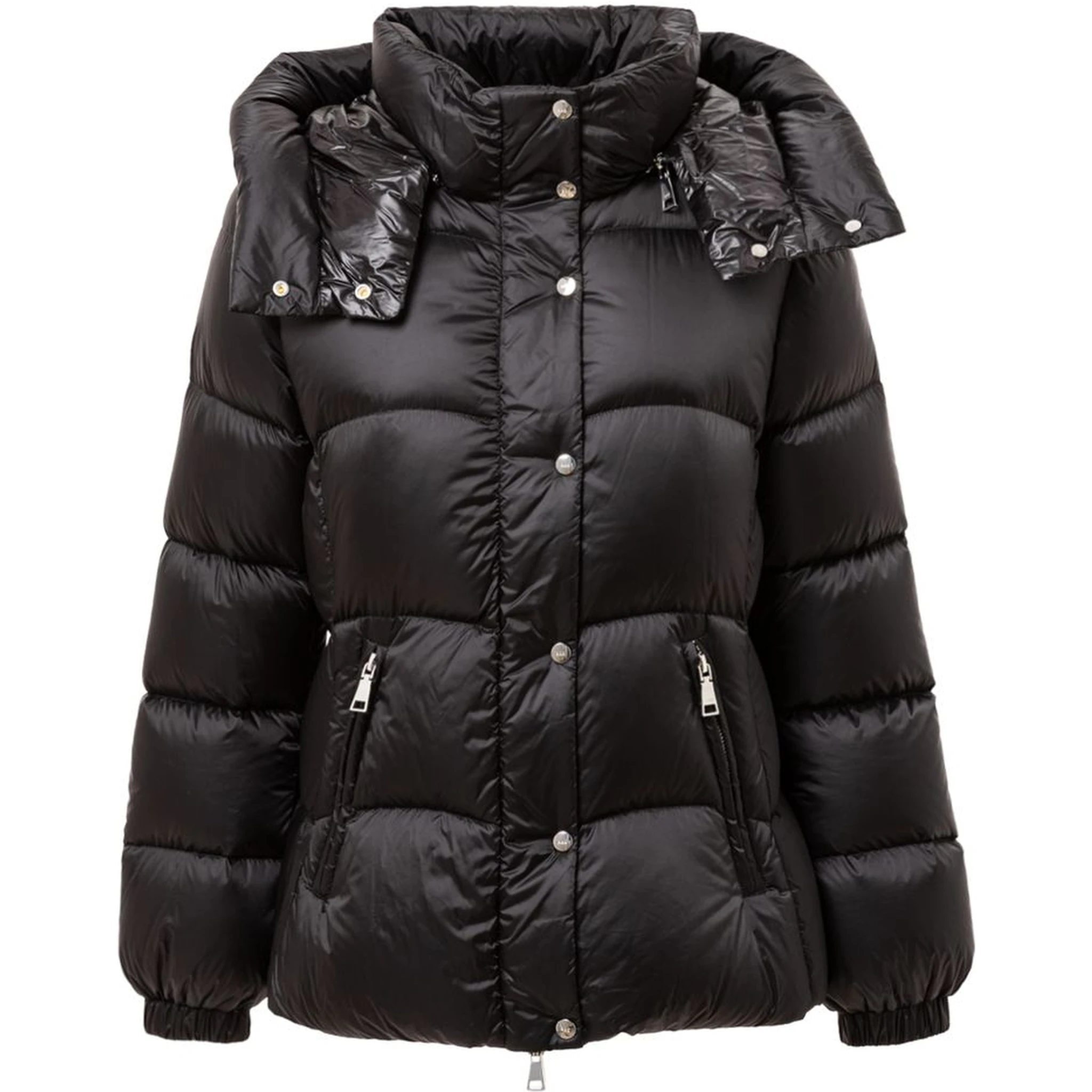 Black Polyamide Coat