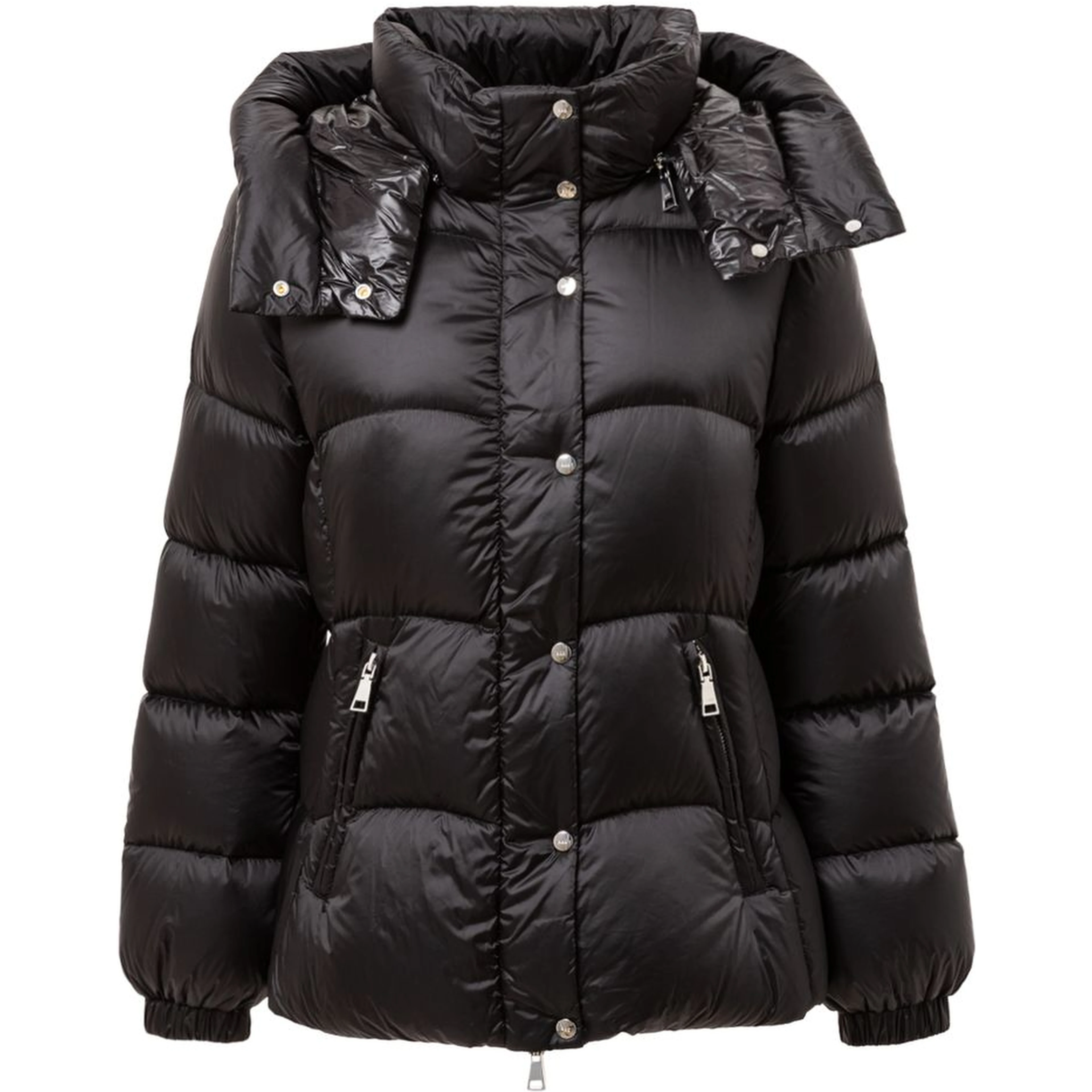 Black Polyamide Coat
