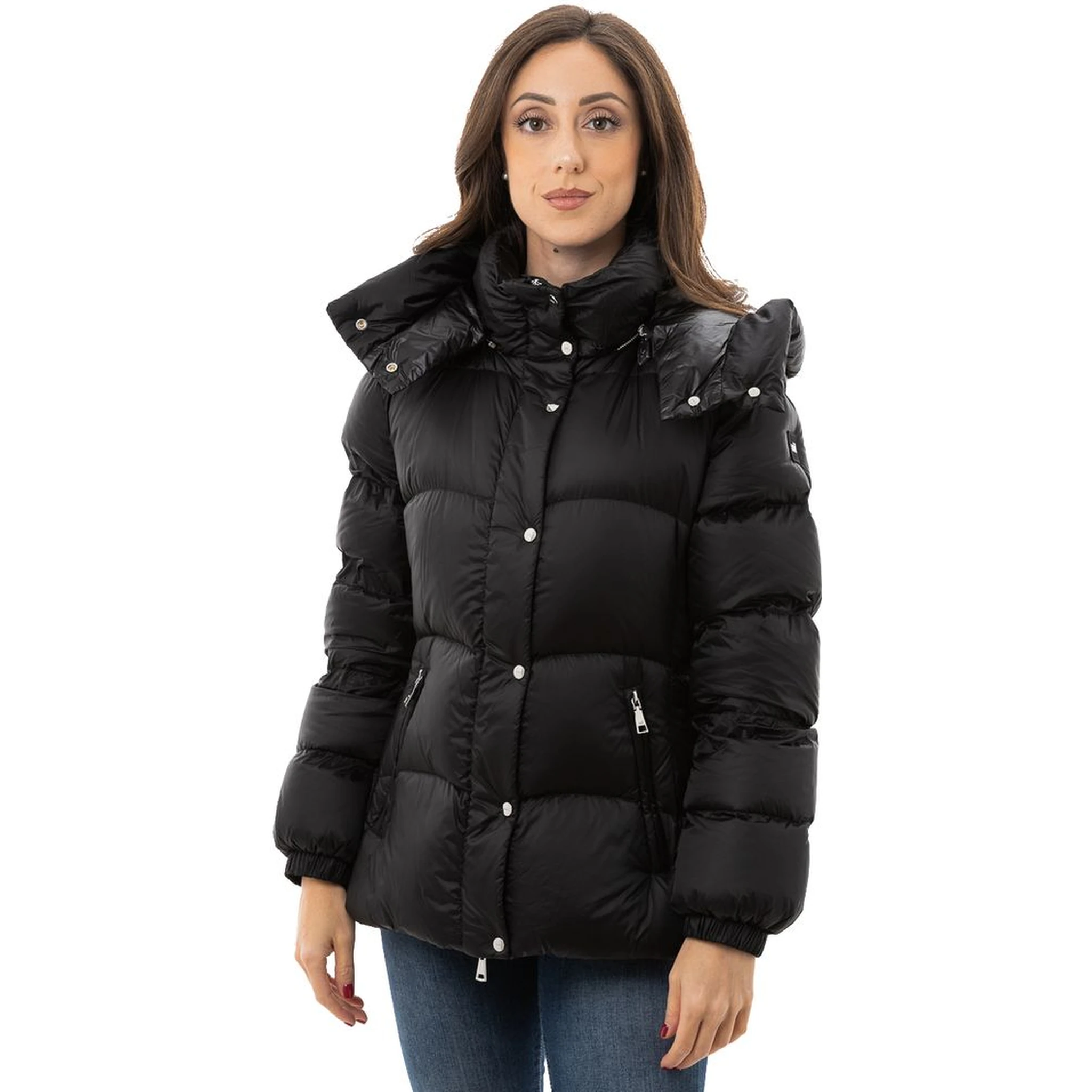 Black Polyamide Coat