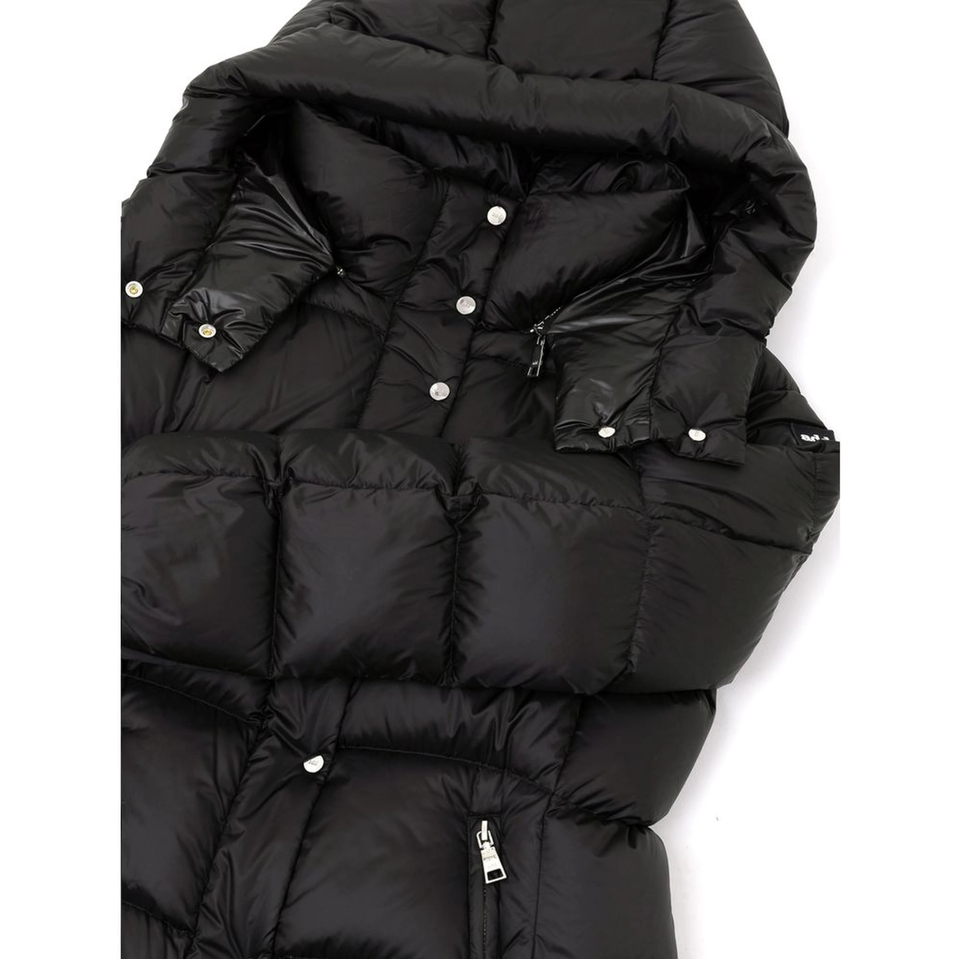 Black Polyamide Coat