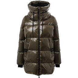 Green Polyamide Parka