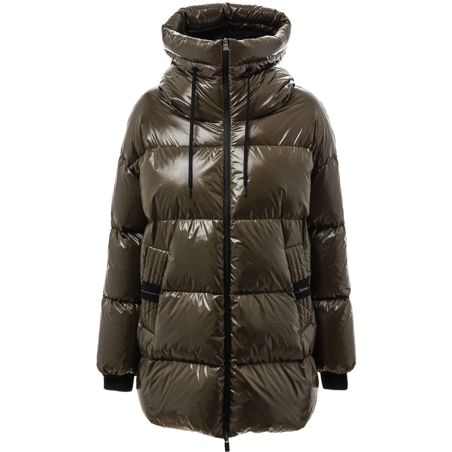 Green Polyamide Parka