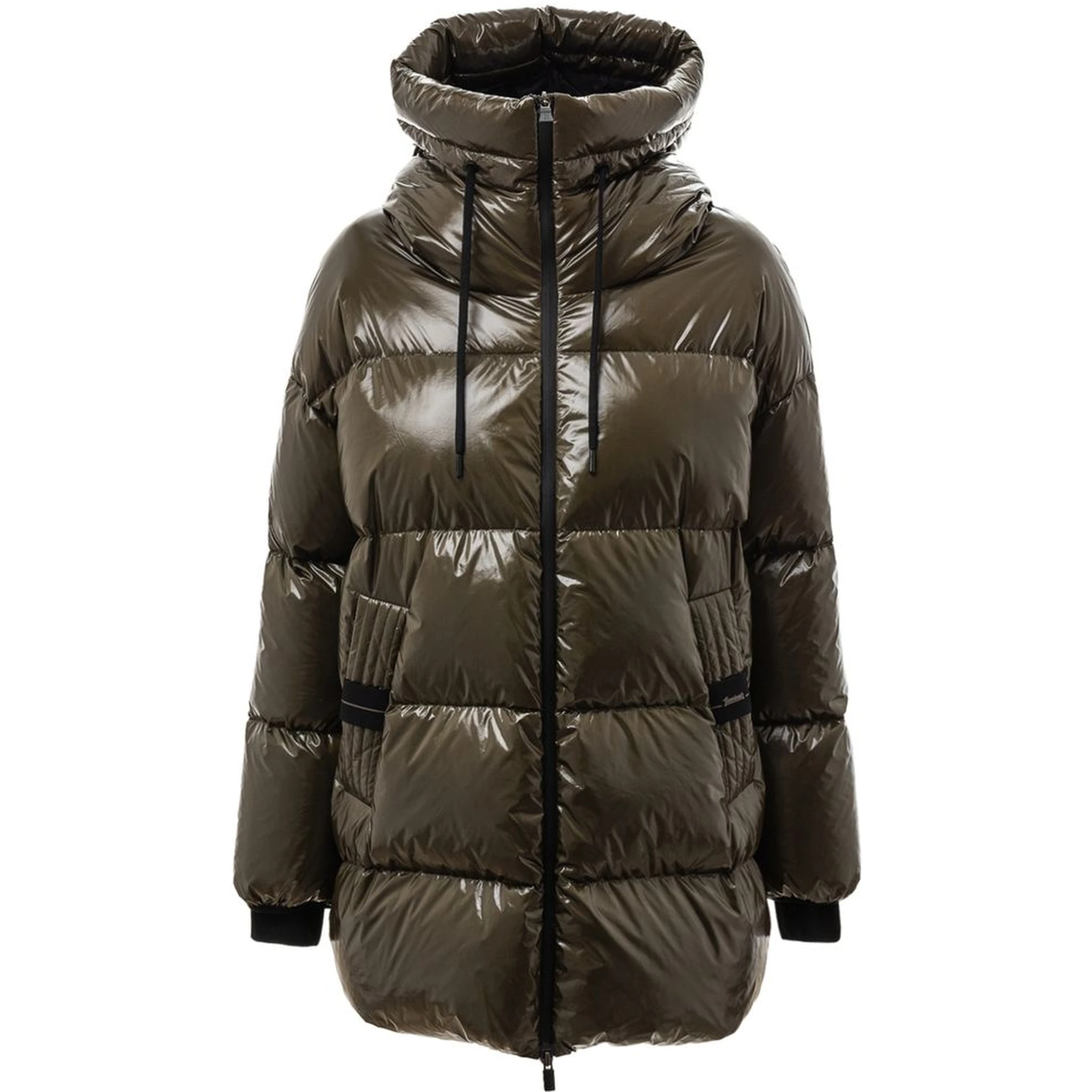 Green Polyamide Parka