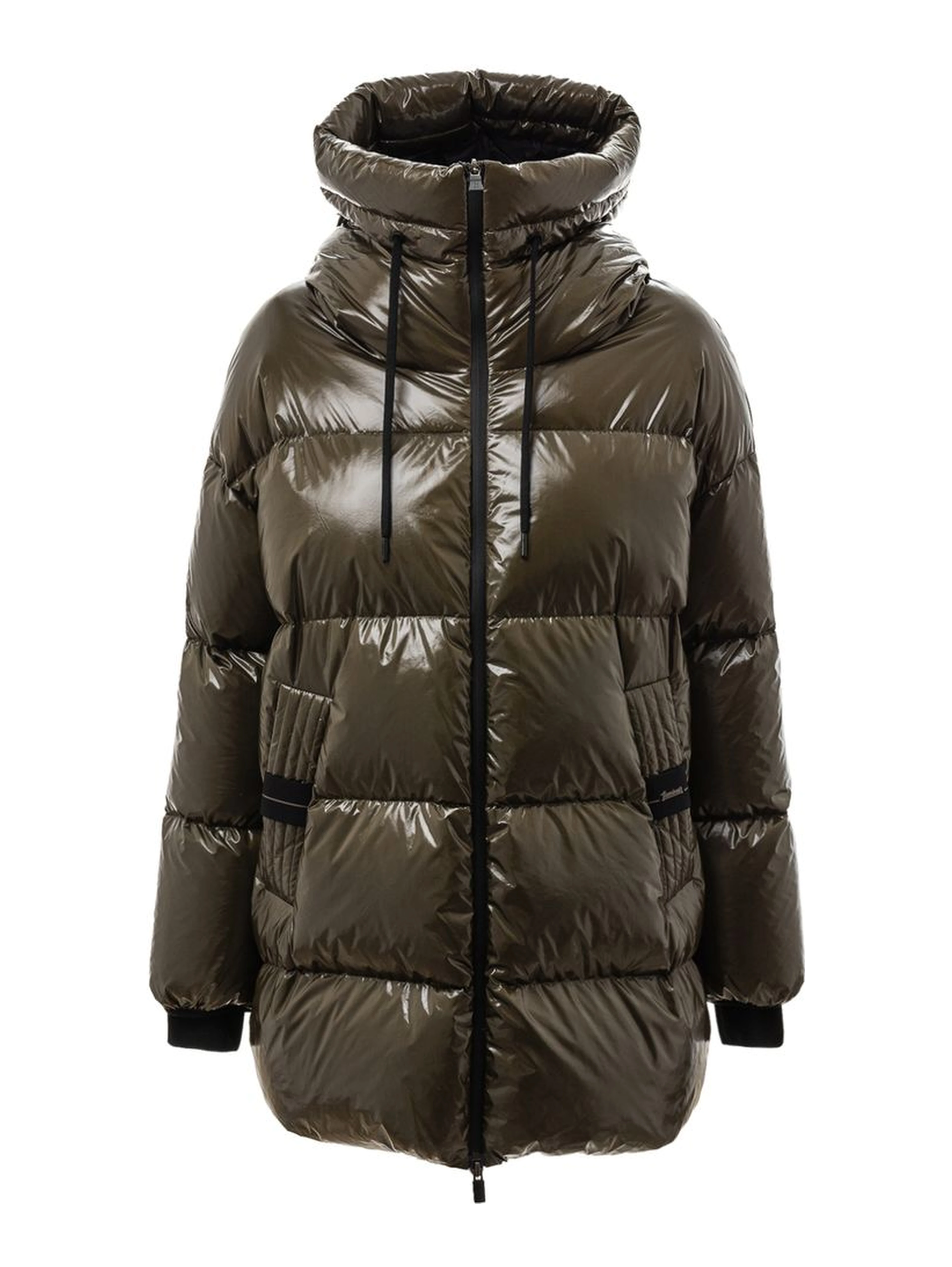 Green Polyamide Parka