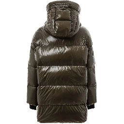 Green Polyamide Parka