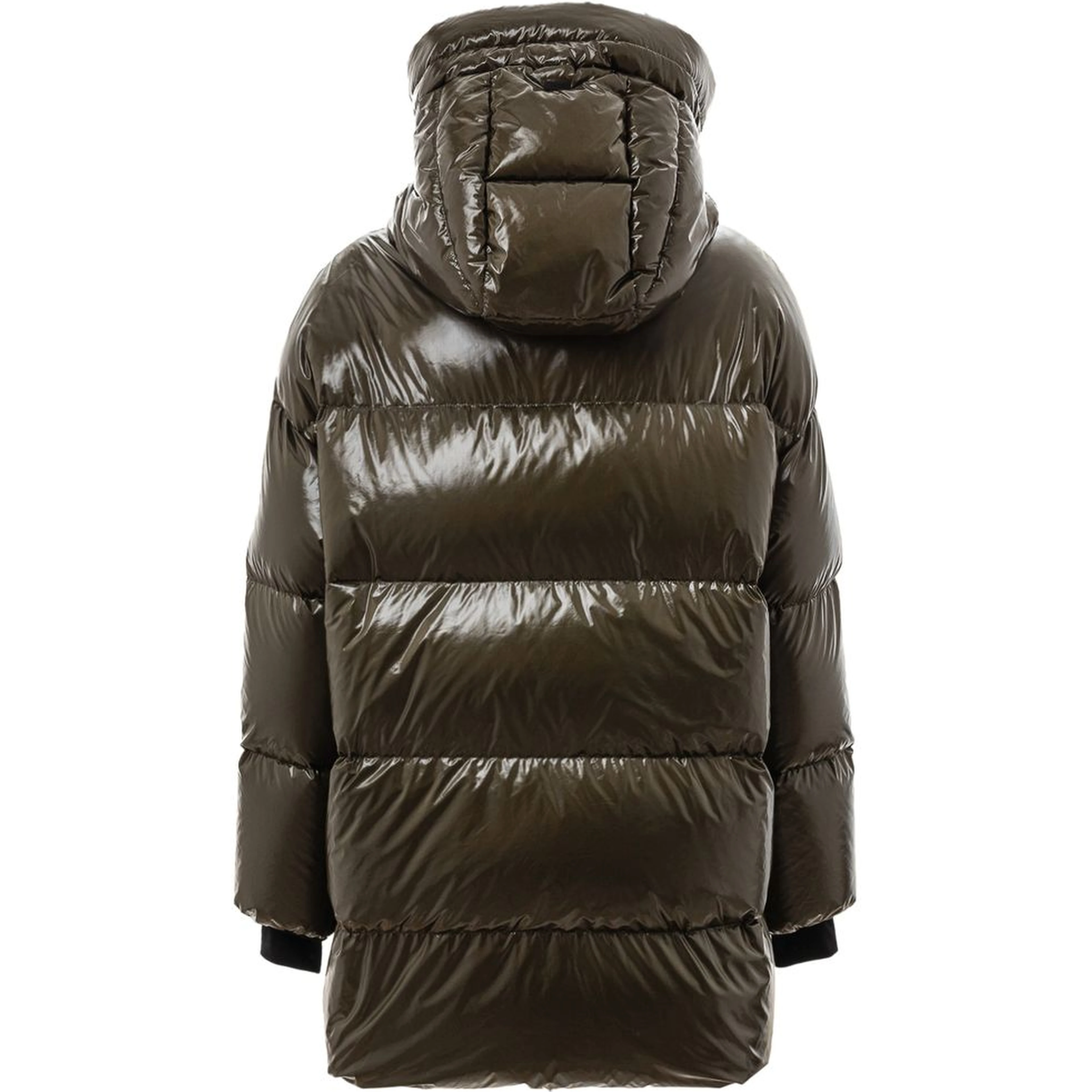 Green Polyamide Parka
