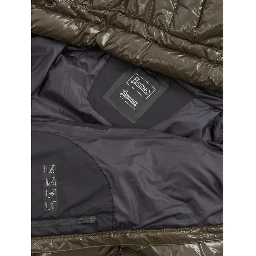 Green Polyamide Parka