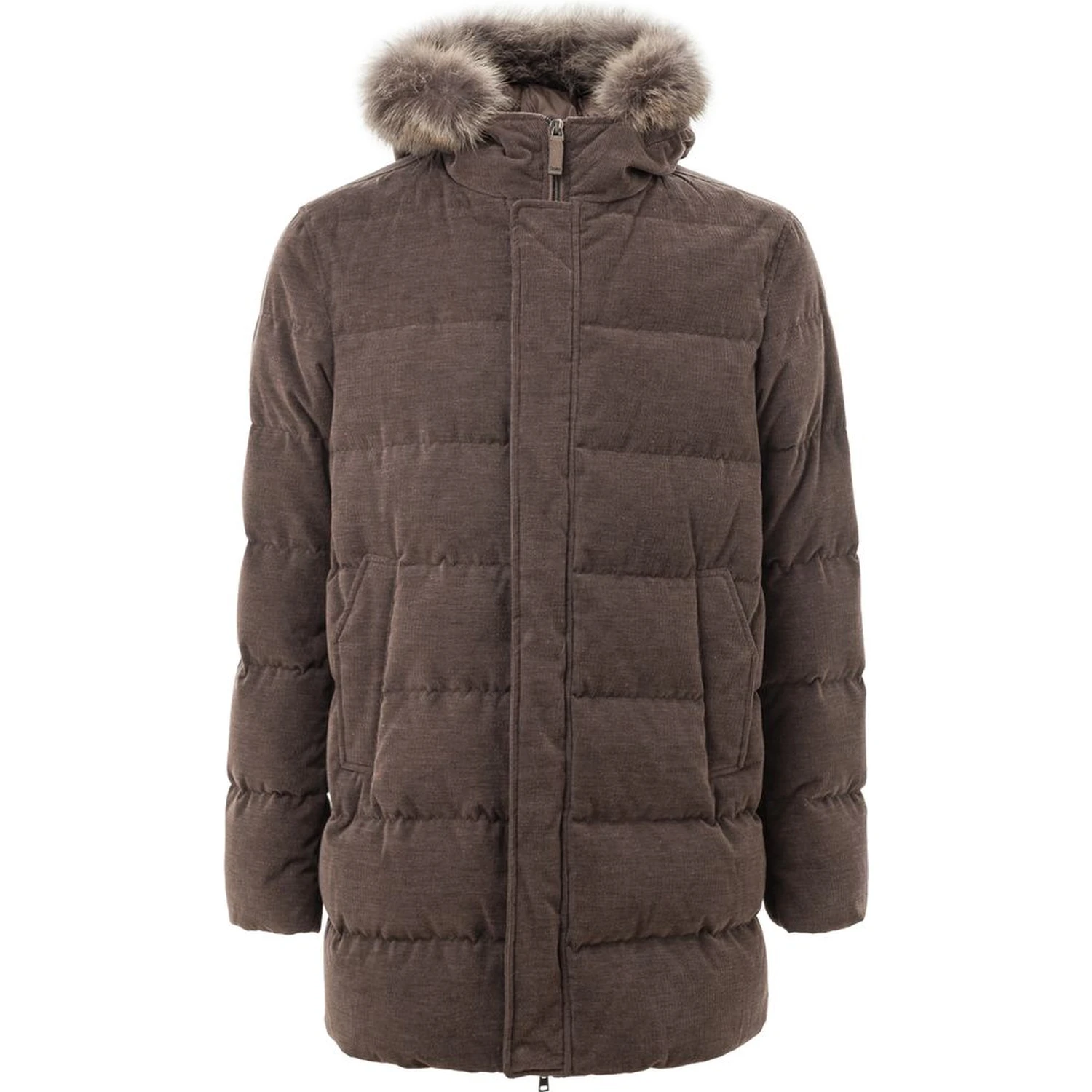 Brown Cotton Bomber