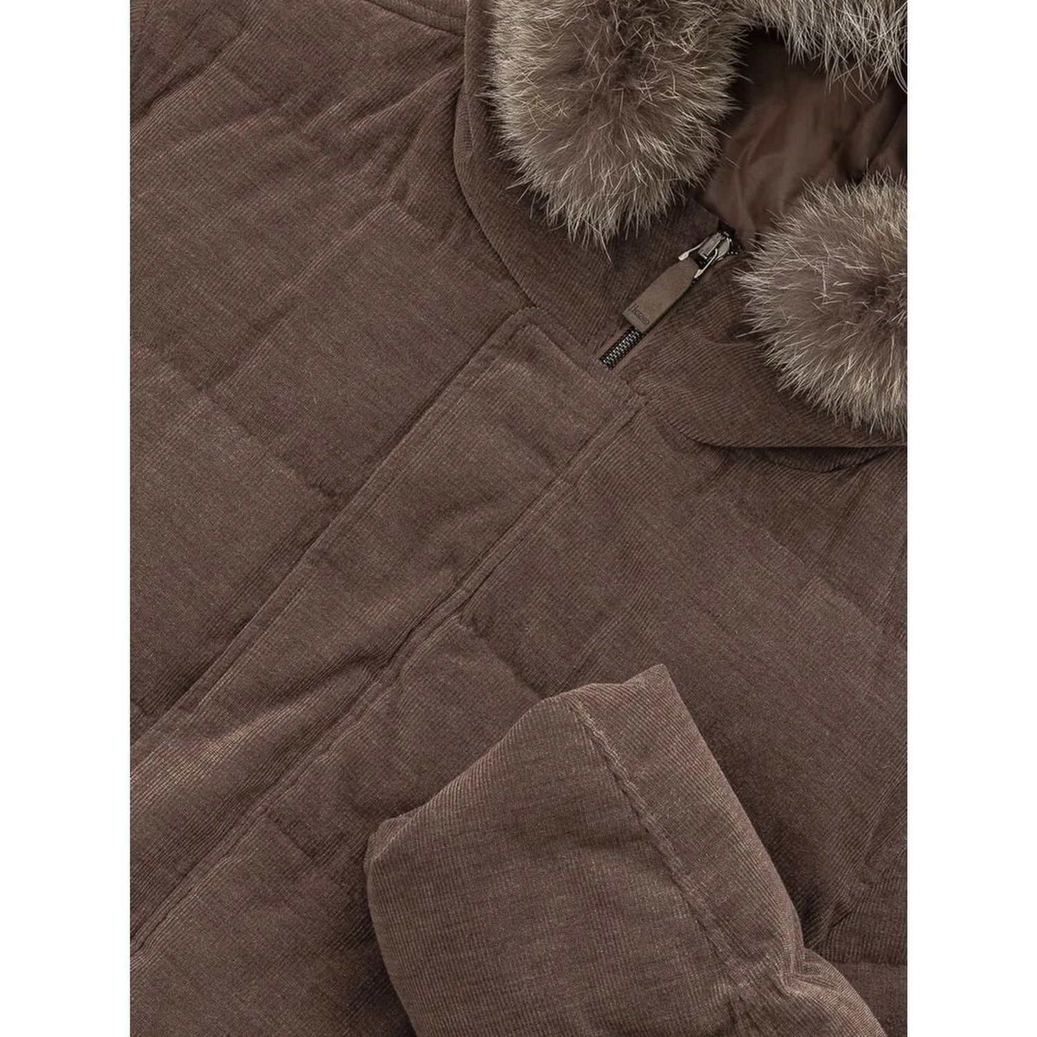 Brown Cotton Bomber