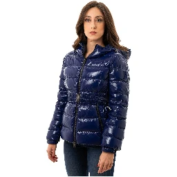Blue Polyamide Coat