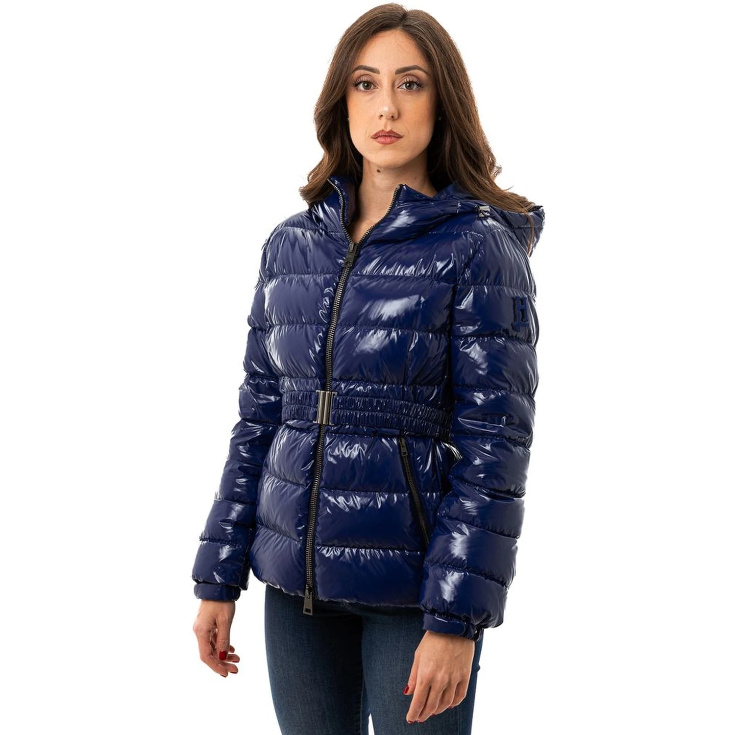 Blue Polyamide Coat