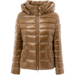 Bronze Polyamide Jackets And Coat