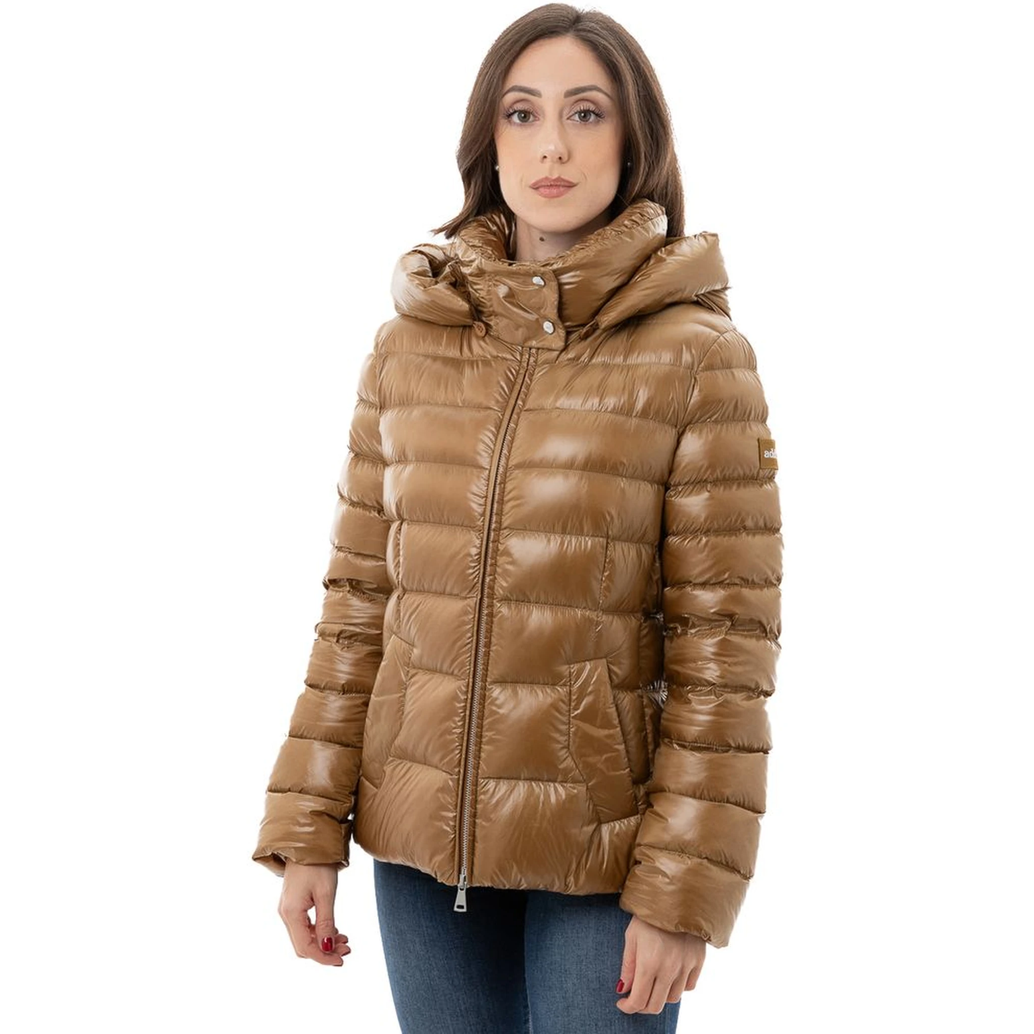 Bronze Polyamide Jackets And Coat