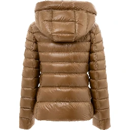 Bronze Polyamide Jackets And Coat