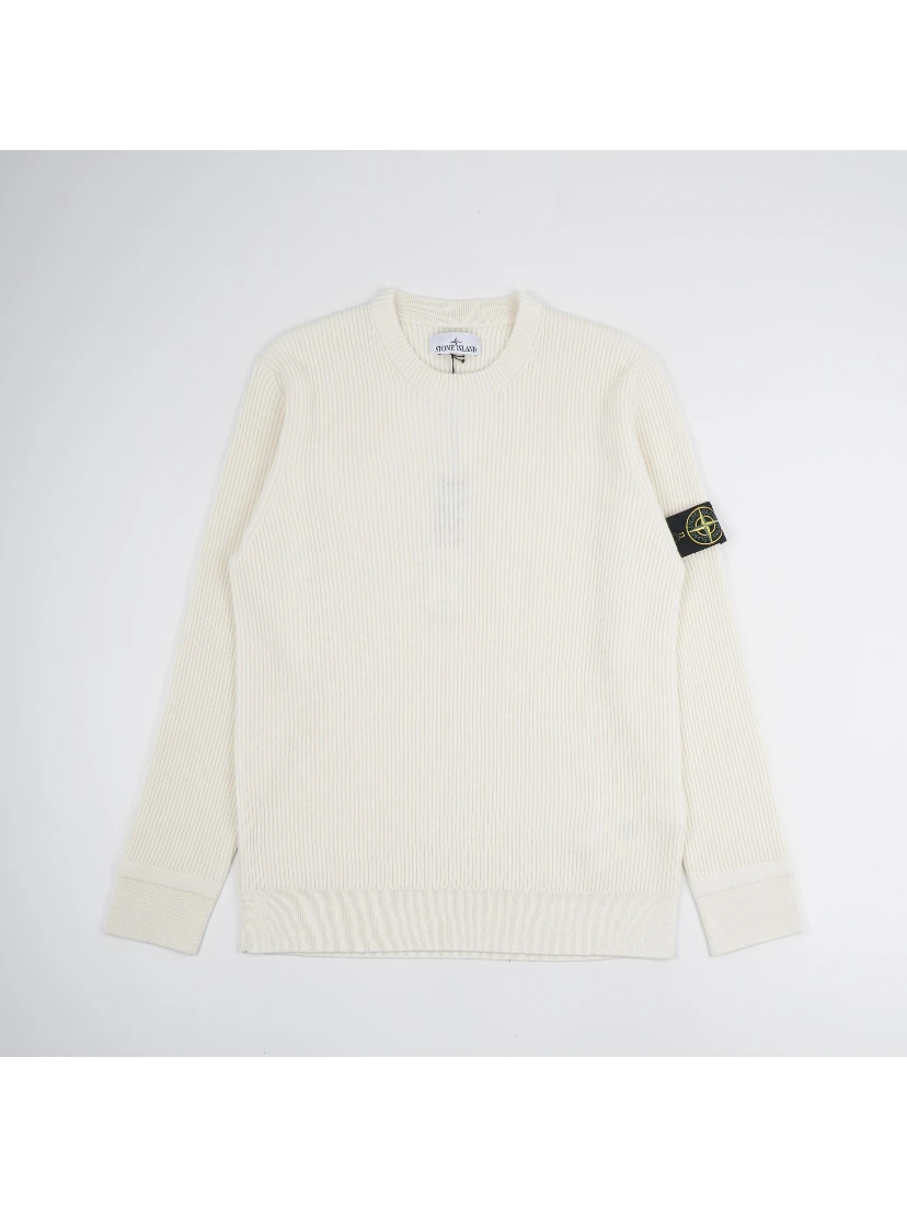Stone Island Sweaters White