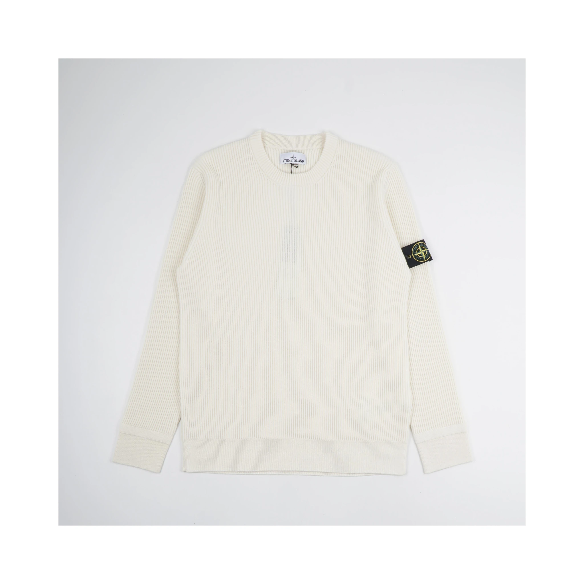 Stone Island Sweaters White