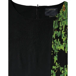 Multicolor Floral Sheath Knee Length Dress