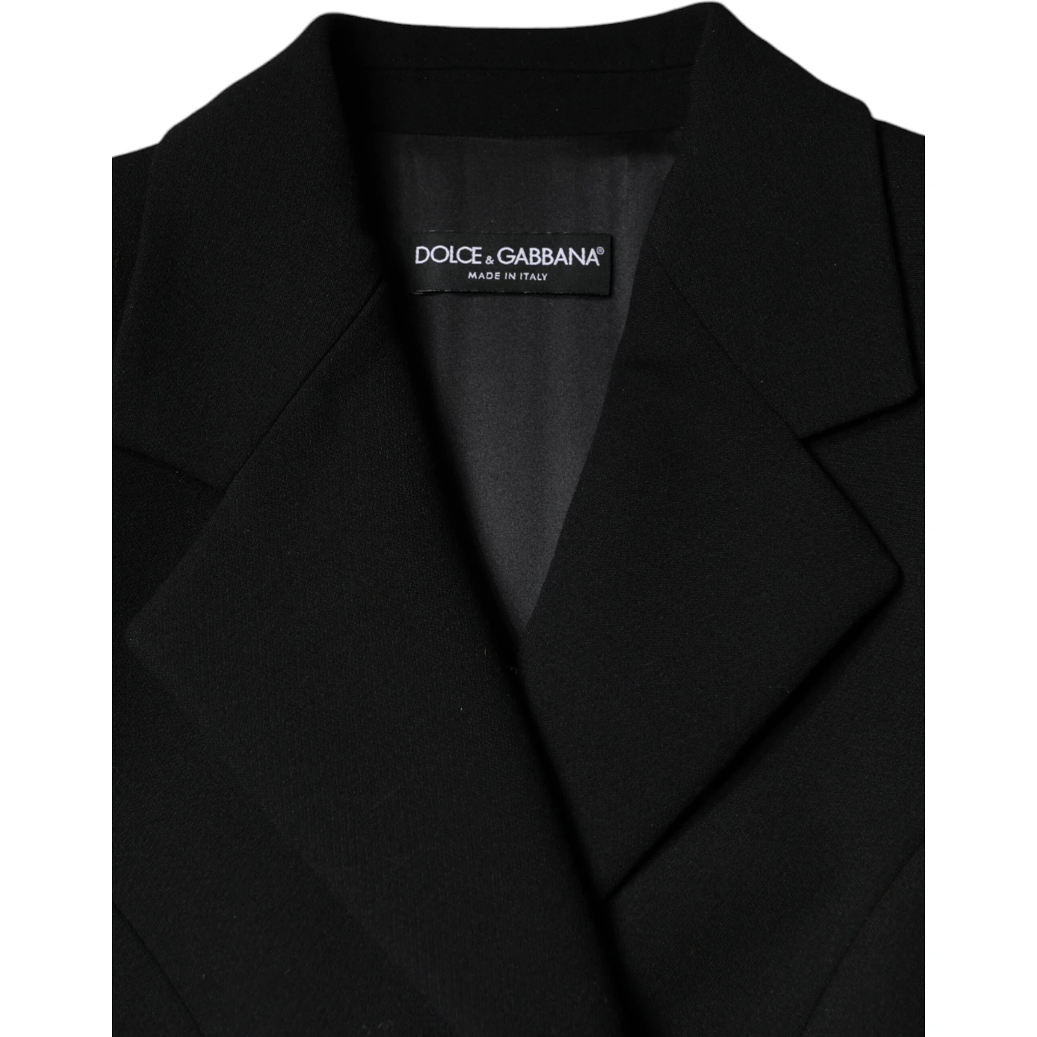 Black Double Breasted Trench Coat Jacket