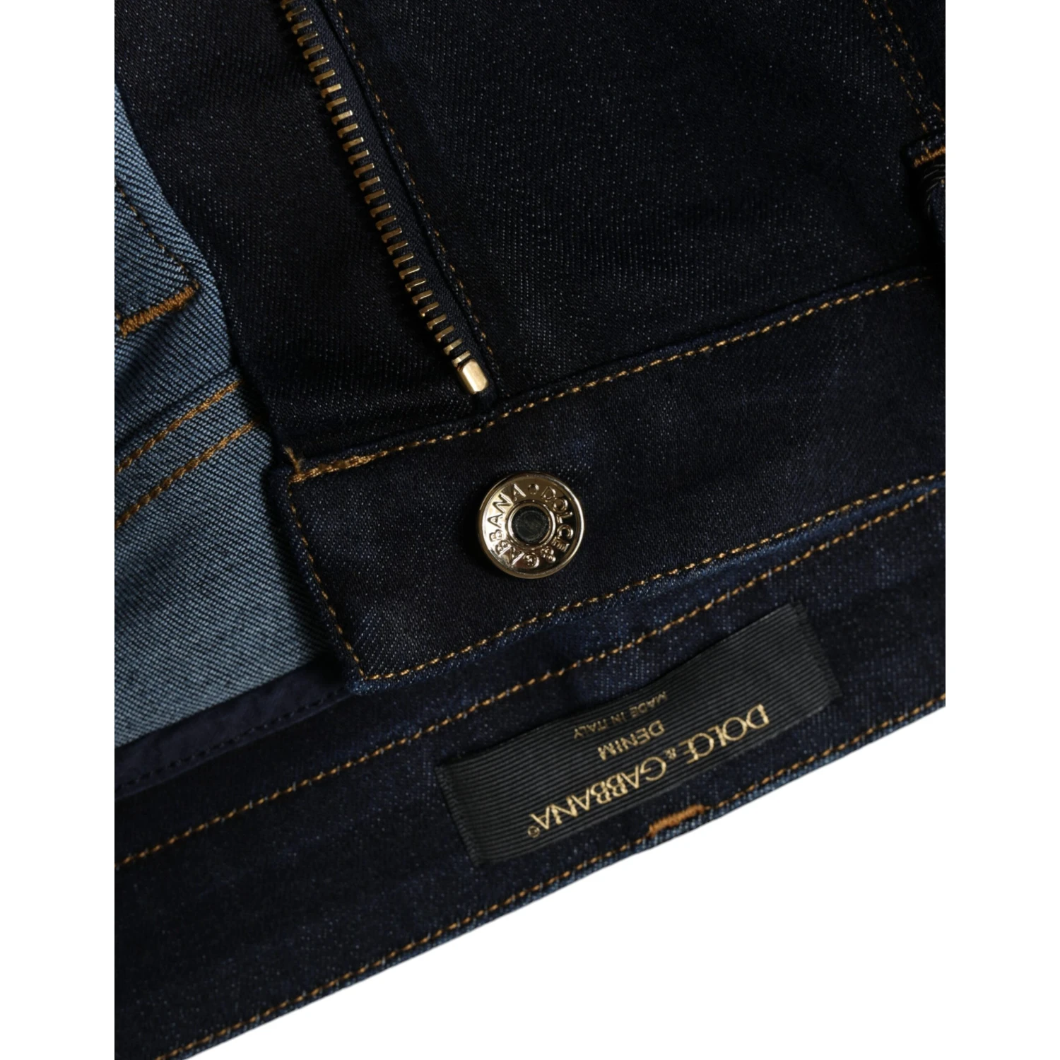 Black Cotton Blend Skinny Denim Jeans