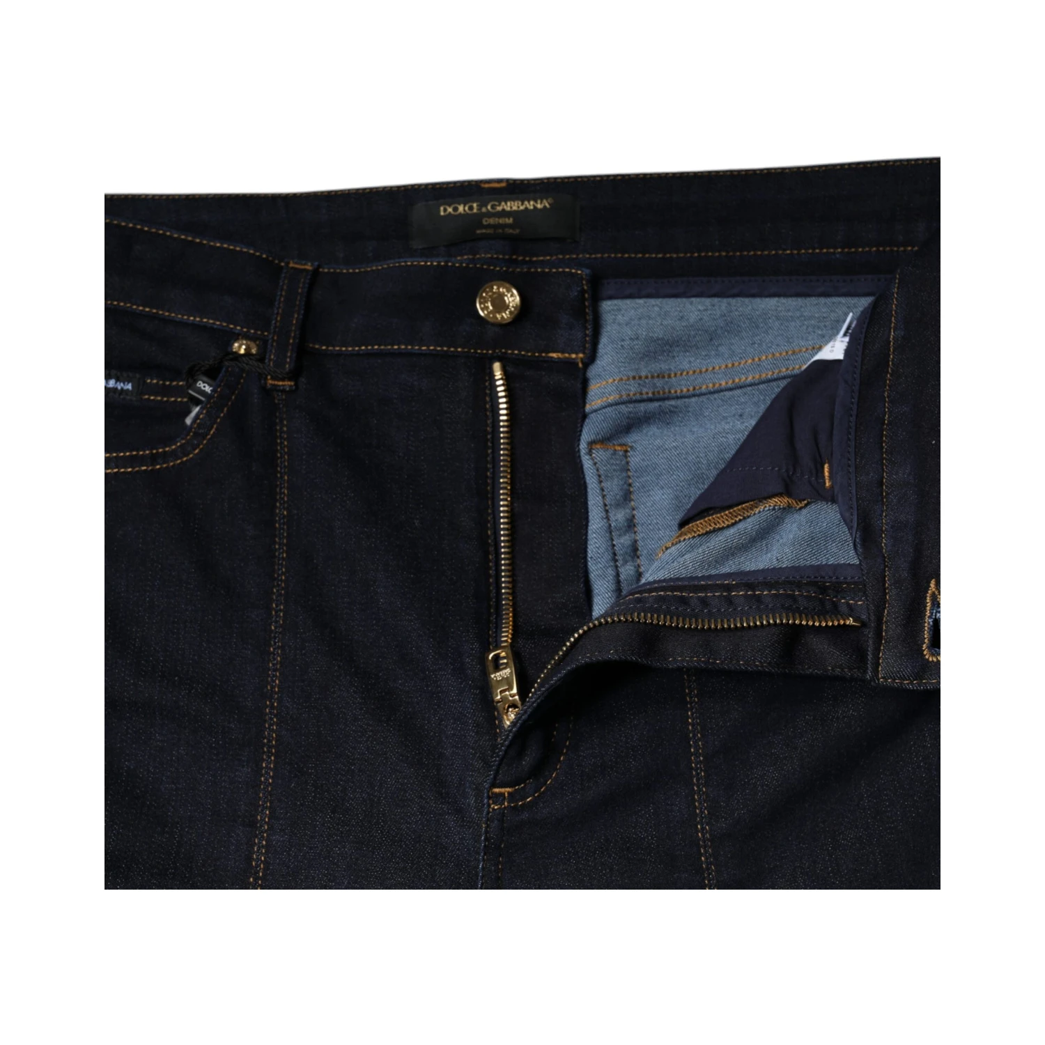 Black Cotton Blend Skinny Denim Jeans