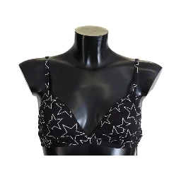 Black Millennials Star Non Wire Cotton Bra Underwear