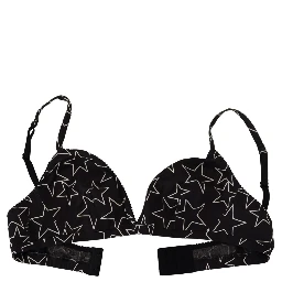 Black Millennials Star Non Wire Cotton Bra Underwear
