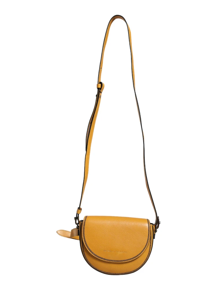 Light Brown Leather Logo Waist Strap Sling Bag alternative