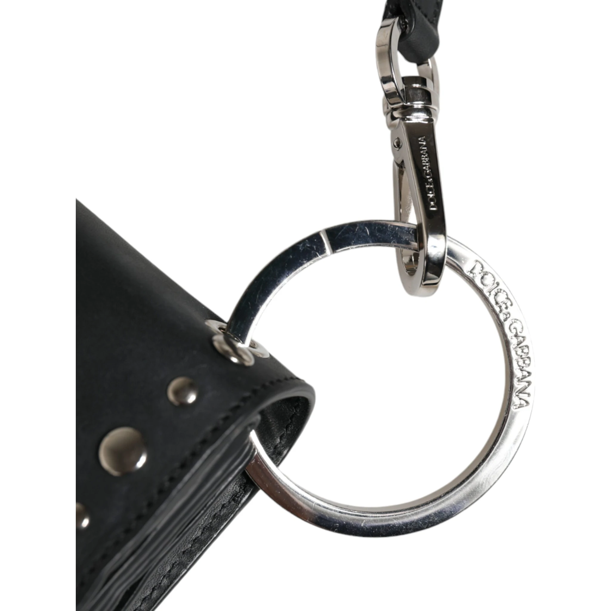 Black Small Leather Studded Shoulder Crossbody Bag