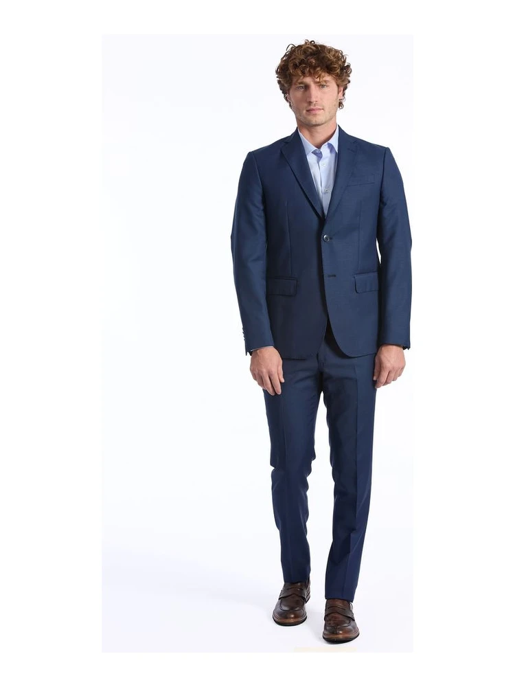 Blue Wool Suits & Blazer