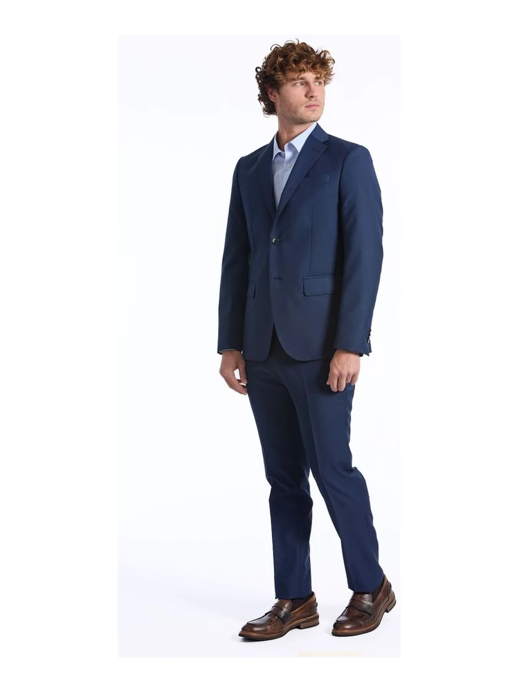 Blue Wool Suits & Blazer alternative