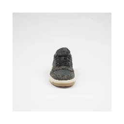 Two-tone Suede And Fabric Downtown Sneaker