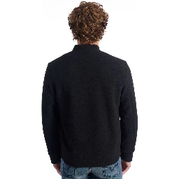 Black Wool Jackets & Coat