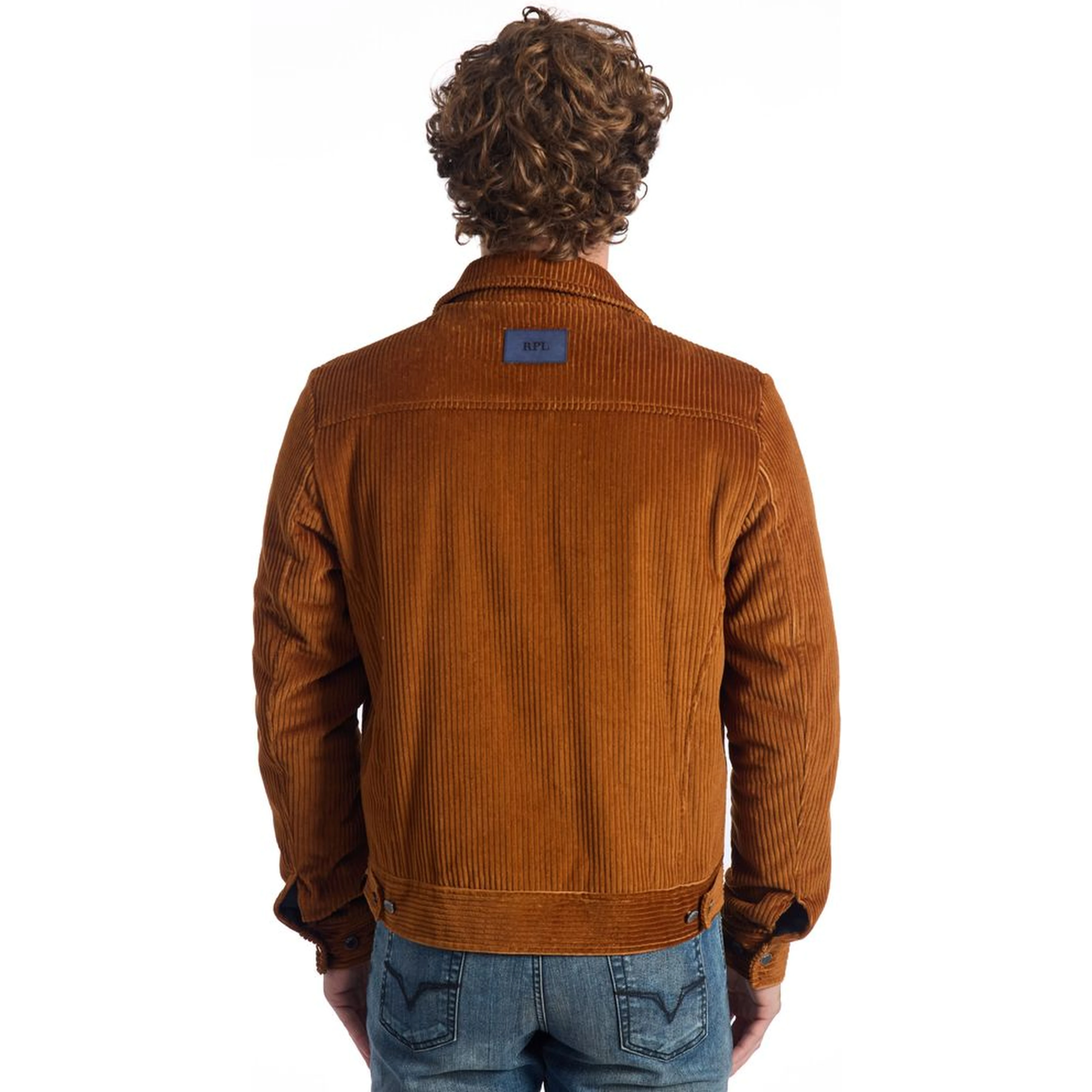 Brown Cotton Jackets & Coat