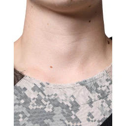 Multicolor Camouflage Patchwork DG Royal T-shirt