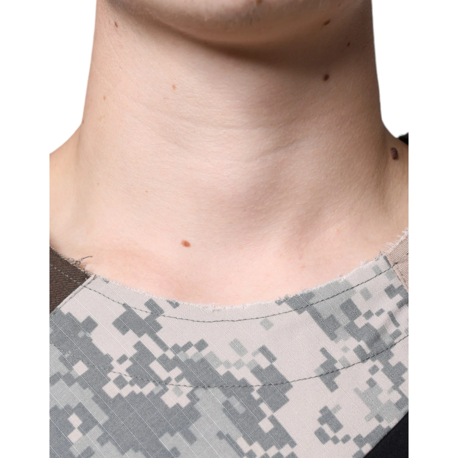 Multicolor Camouflage Patchwork DG Royal T-shirt