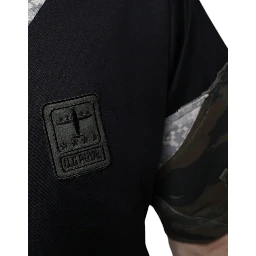 Multicolor Camouflage Patchwork DG Royal T-shirt