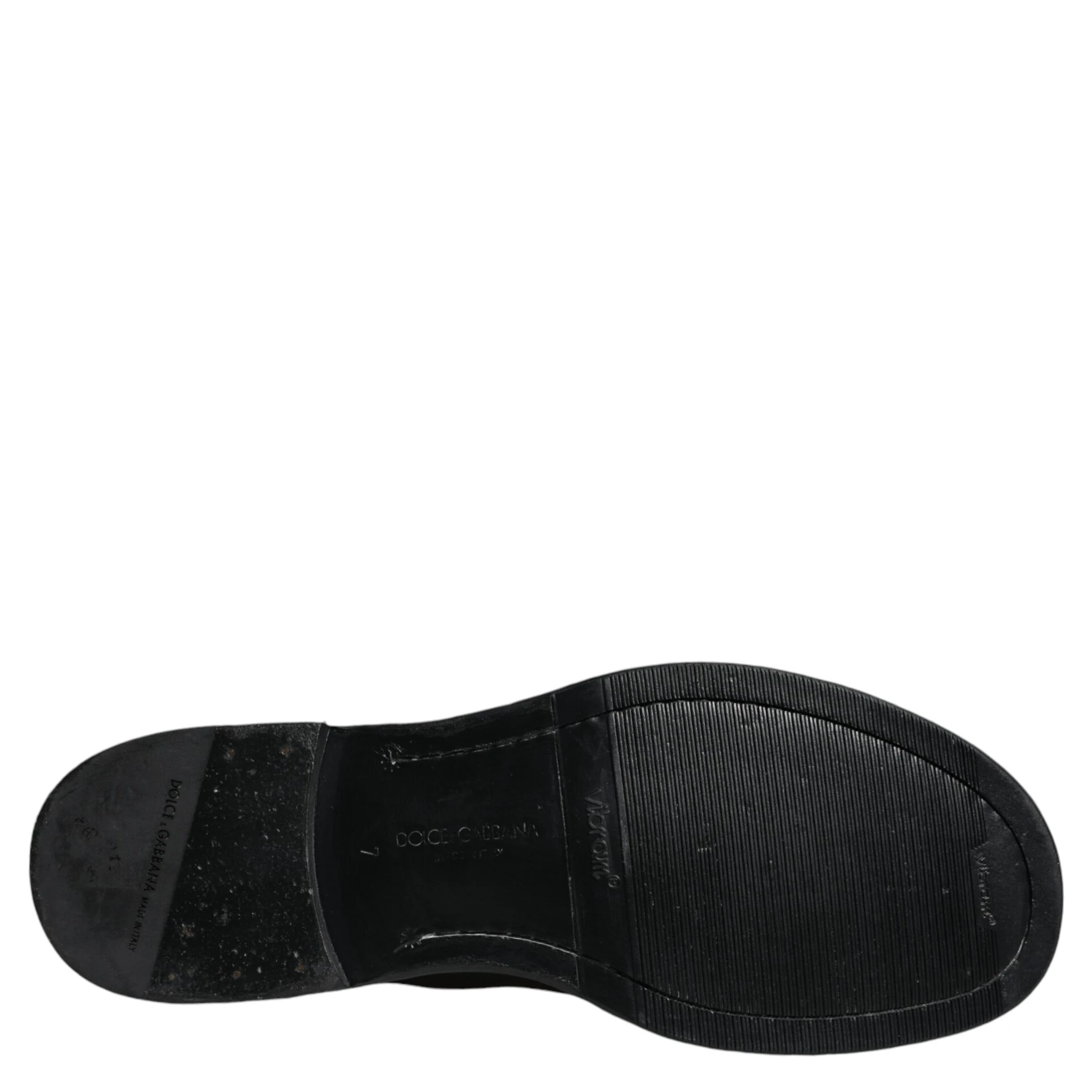 Black Horse Leather Mid Calf Boots Shoes