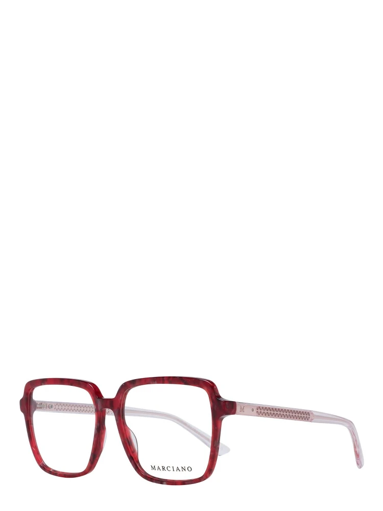 Burgundy Plastic Glasses (Frames)