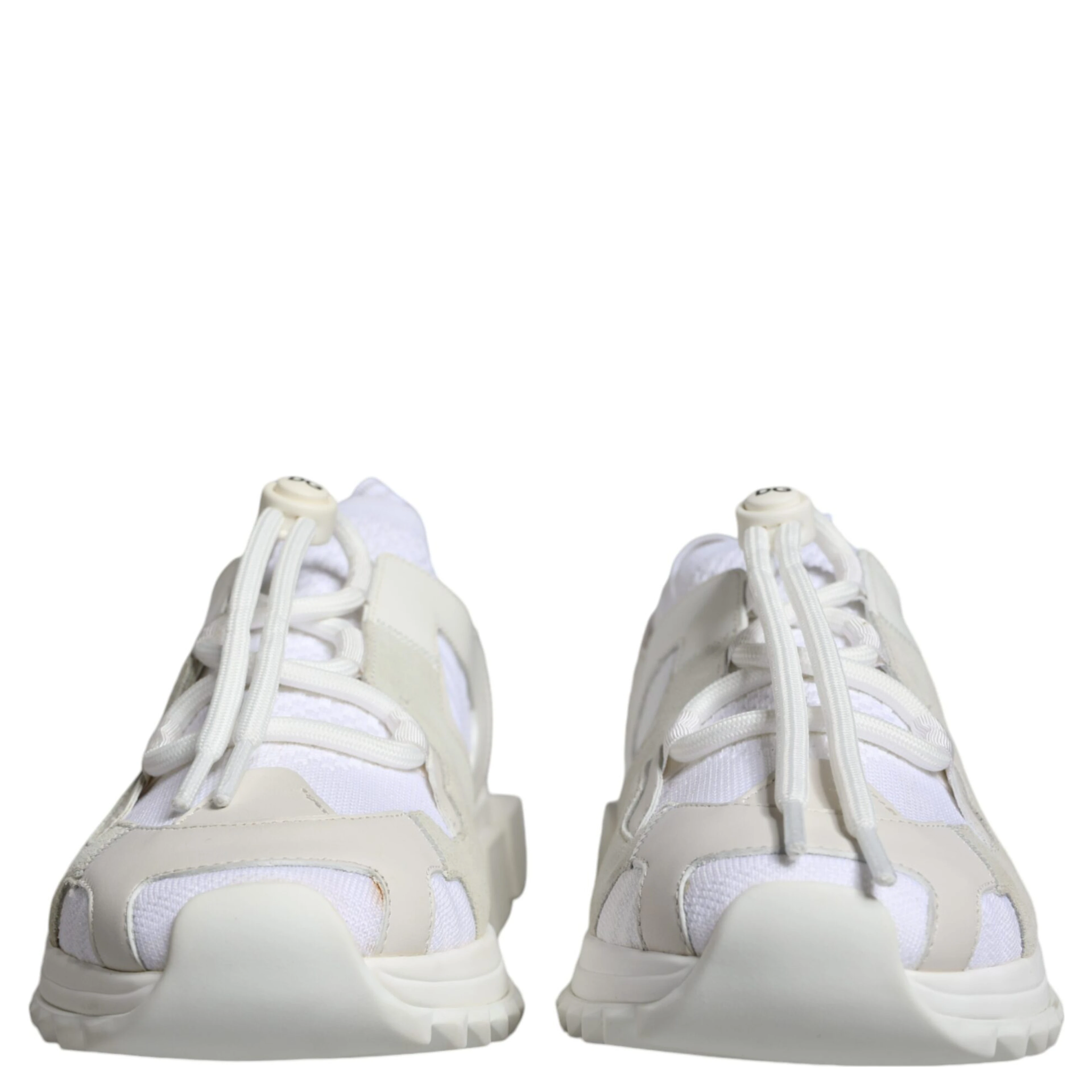 White Mesh Sorrento Trekking Sneakers Shoes
