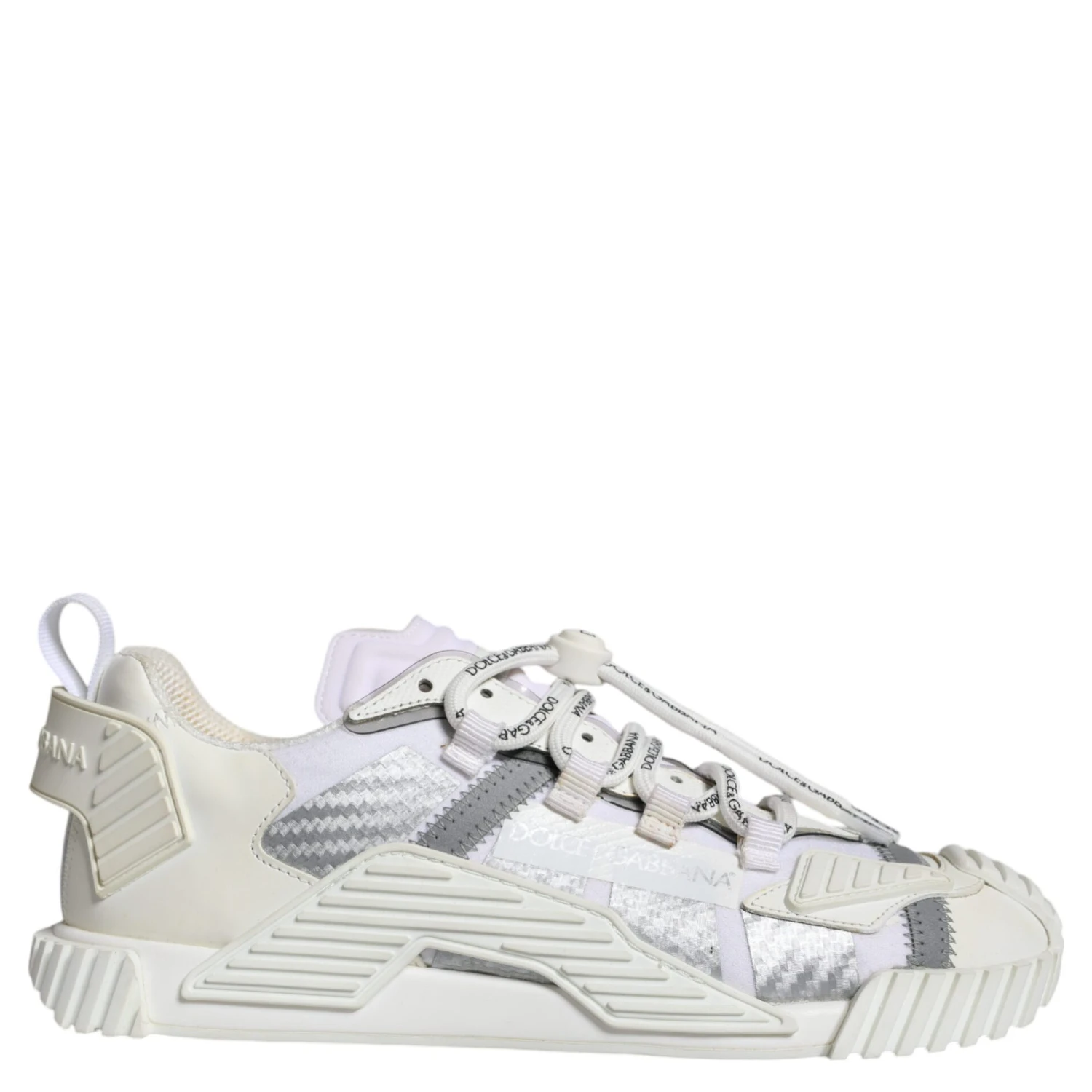 White Lace Up Low Top NS1 Sneakers Shoes