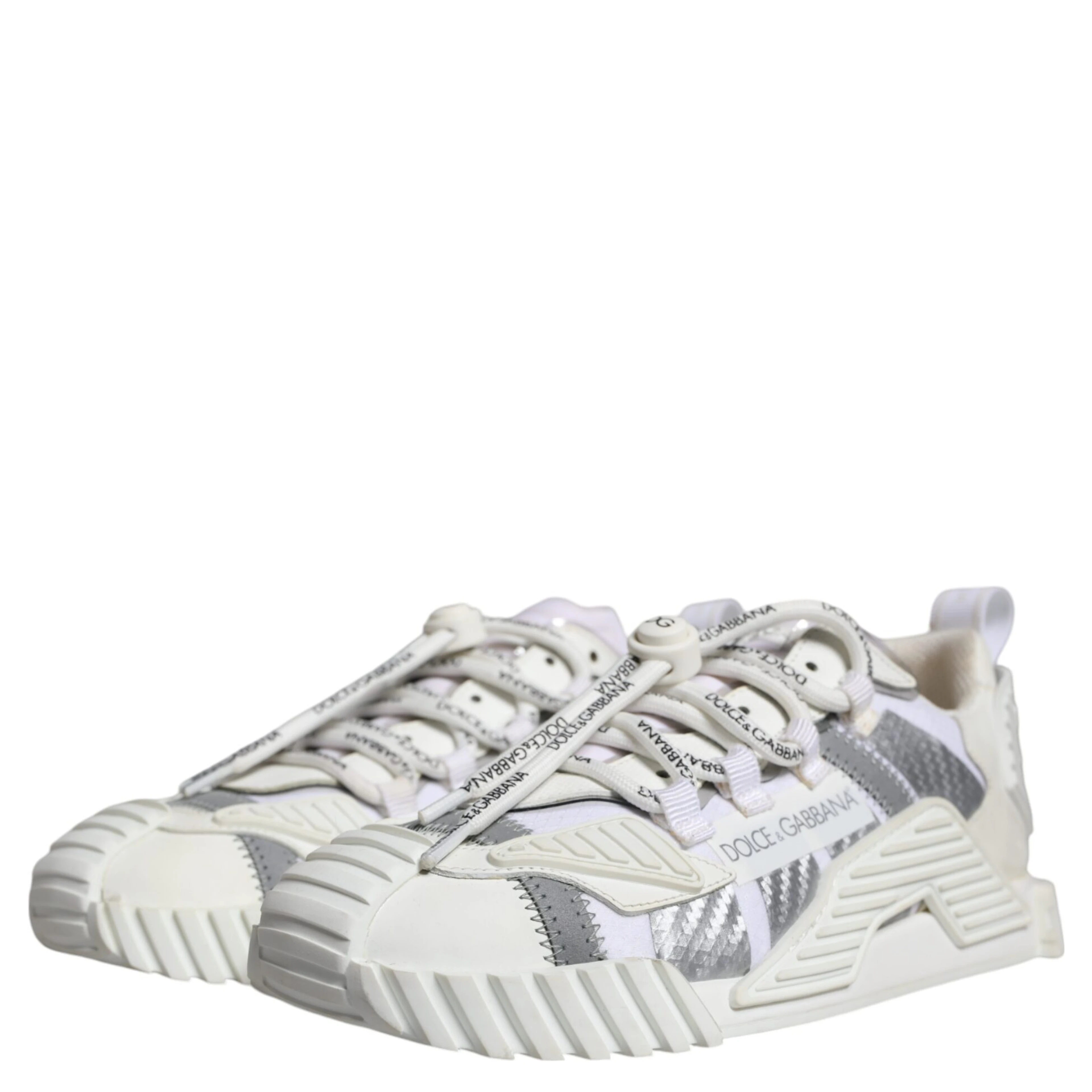 White Lace Up Low Top NS1 Sneakers Shoes
