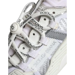 White Lace Up Low Top NS1 Sneakers Shoes