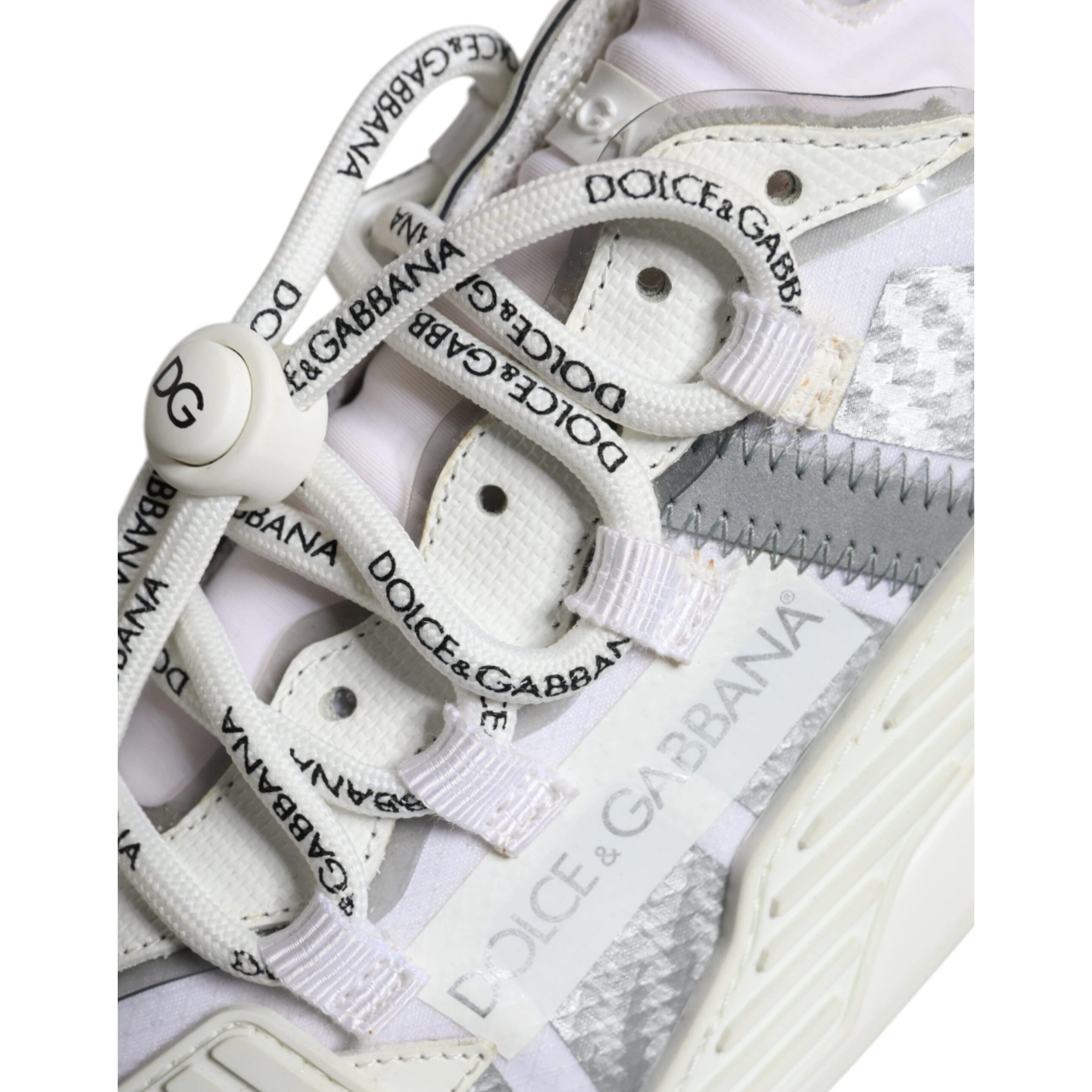 White Lace Up Low Top NS1 Sneakers Shoes