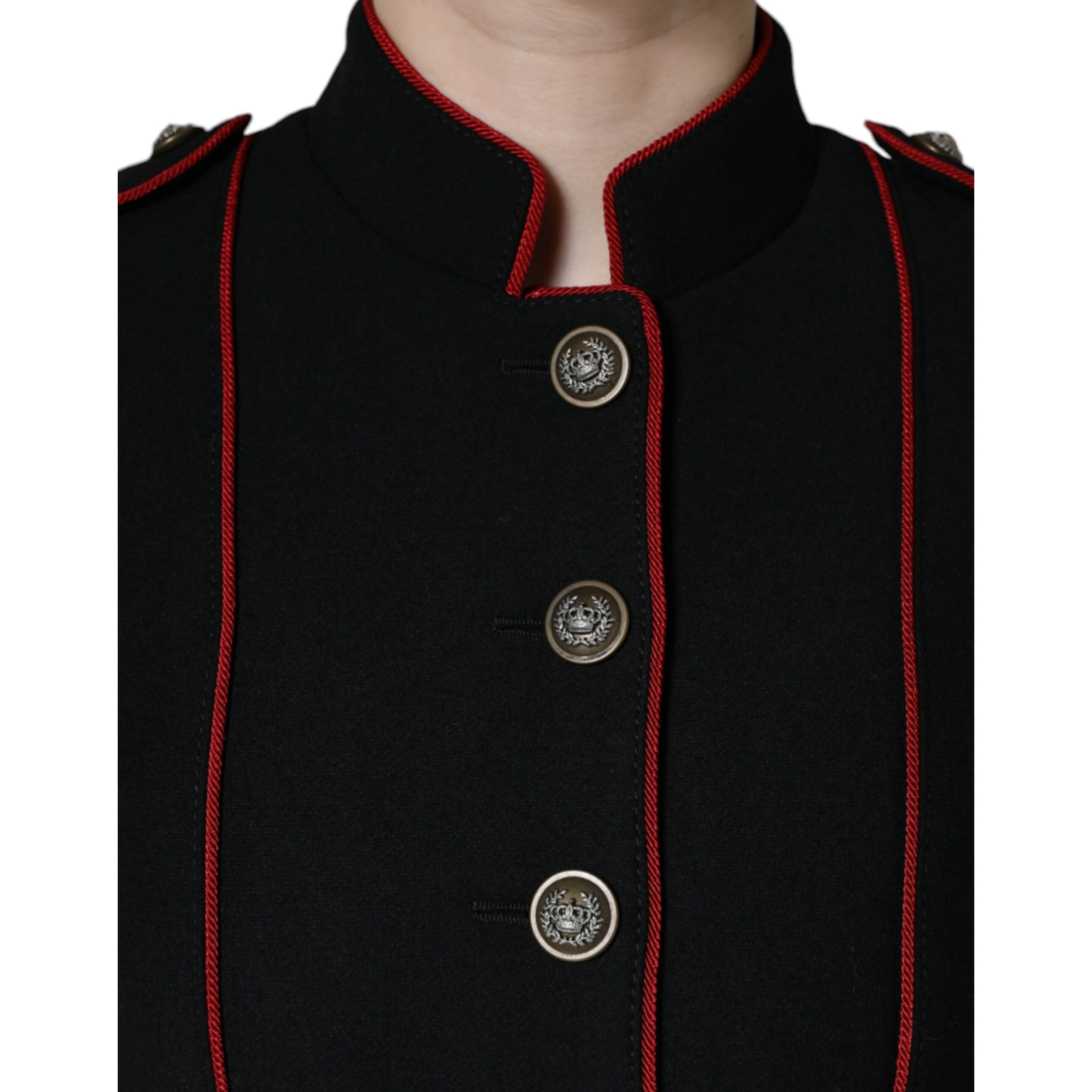 Black Single Breasted Trench Coat Jacket