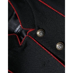 Black Single Breasted Trench Coat Jacket